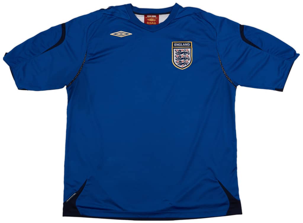 2006-08 England GK S/S Shirt - 6/10 - (XXL)