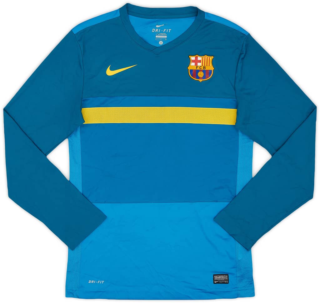 2011-12 Barcelona Nike Training L/S Shirt - 8/10 - (S)