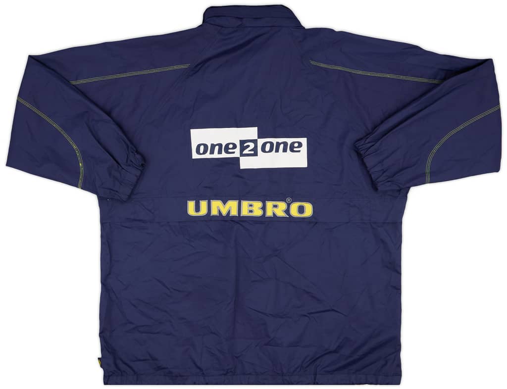 1999-00 Everton Umbro Hooded Rain Jacket - 8/10 - (XL)