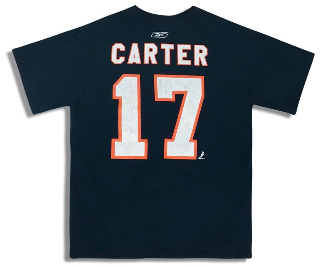 2005-11 Philadelphia Flyers Carter #17 Reebok Tee M