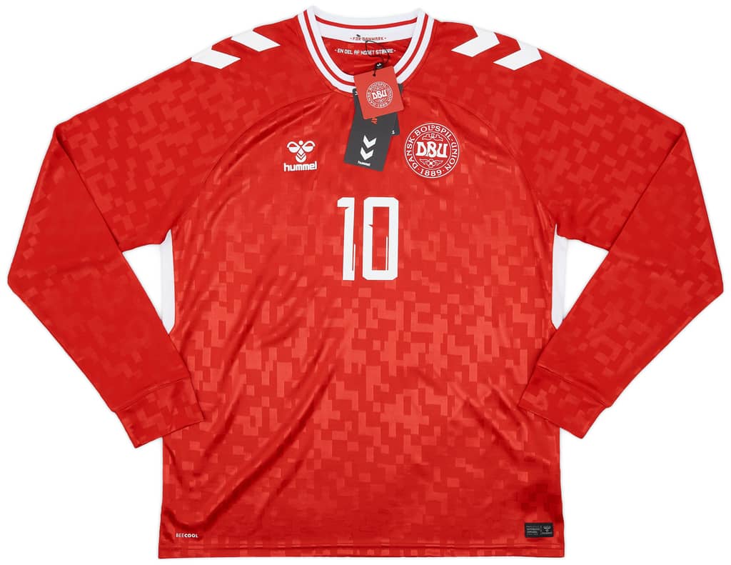 2024-25 Denmark Home L/S Shirt Eriksen #10