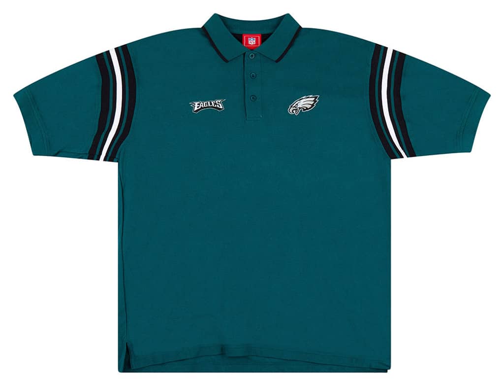 2000s Philadelphia Eagles NFL Polo Shirt XL