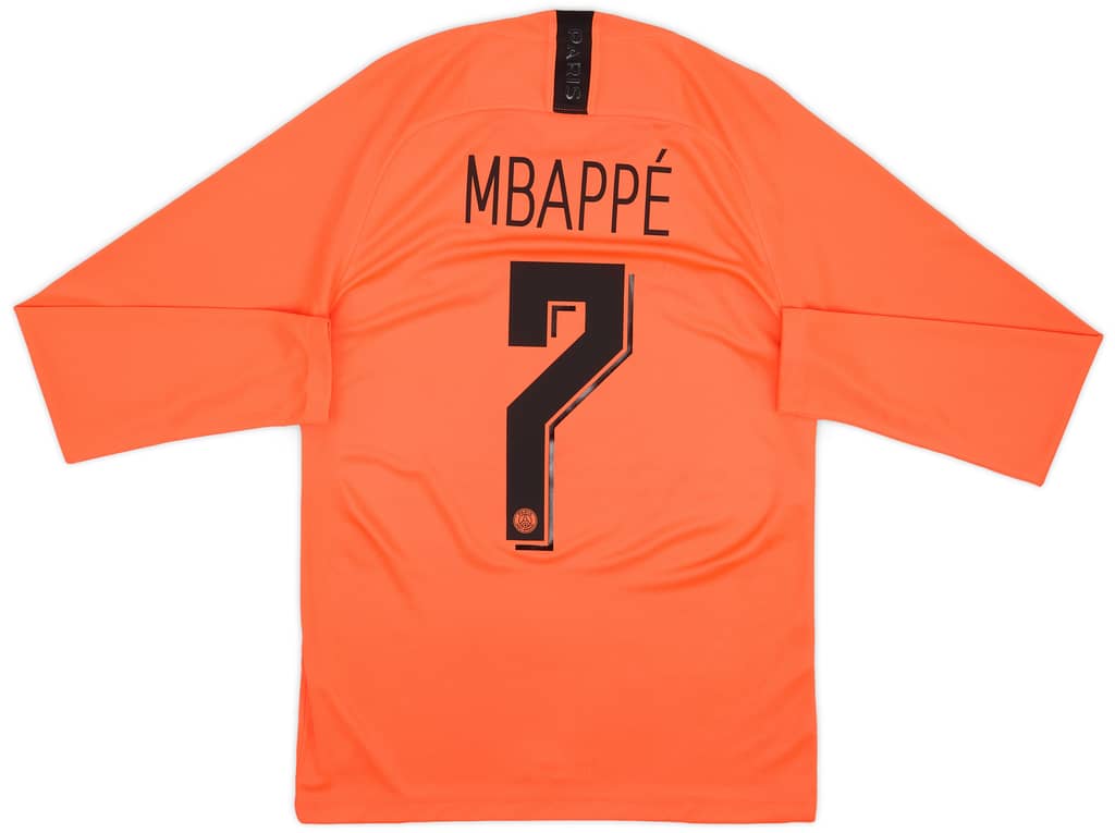 2019-20 Paris Saint-Germain Away L/S Shirt Mbappe #7 (S)