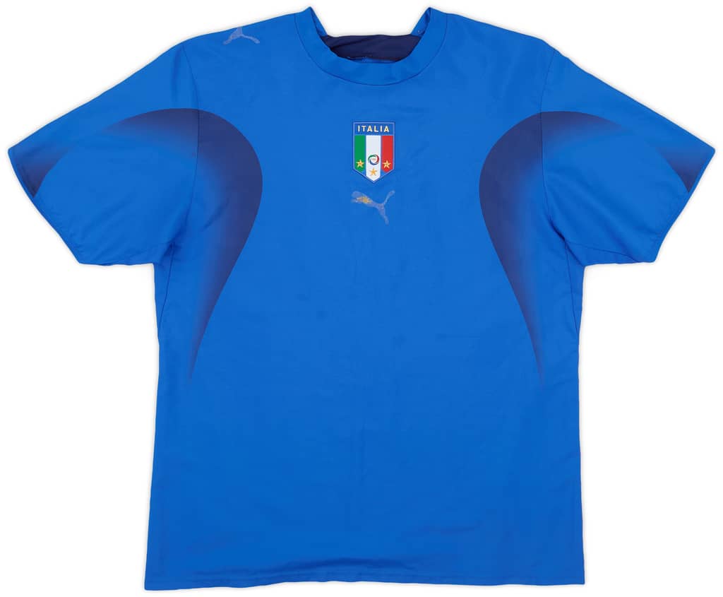 2006 Italy Home Shirt - 4/10 - (L)