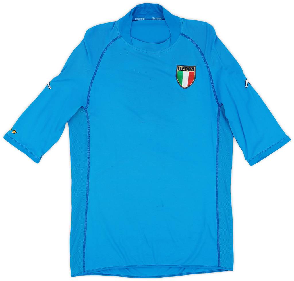 2002 Italy Home Shirt - 4/10 - (XL)