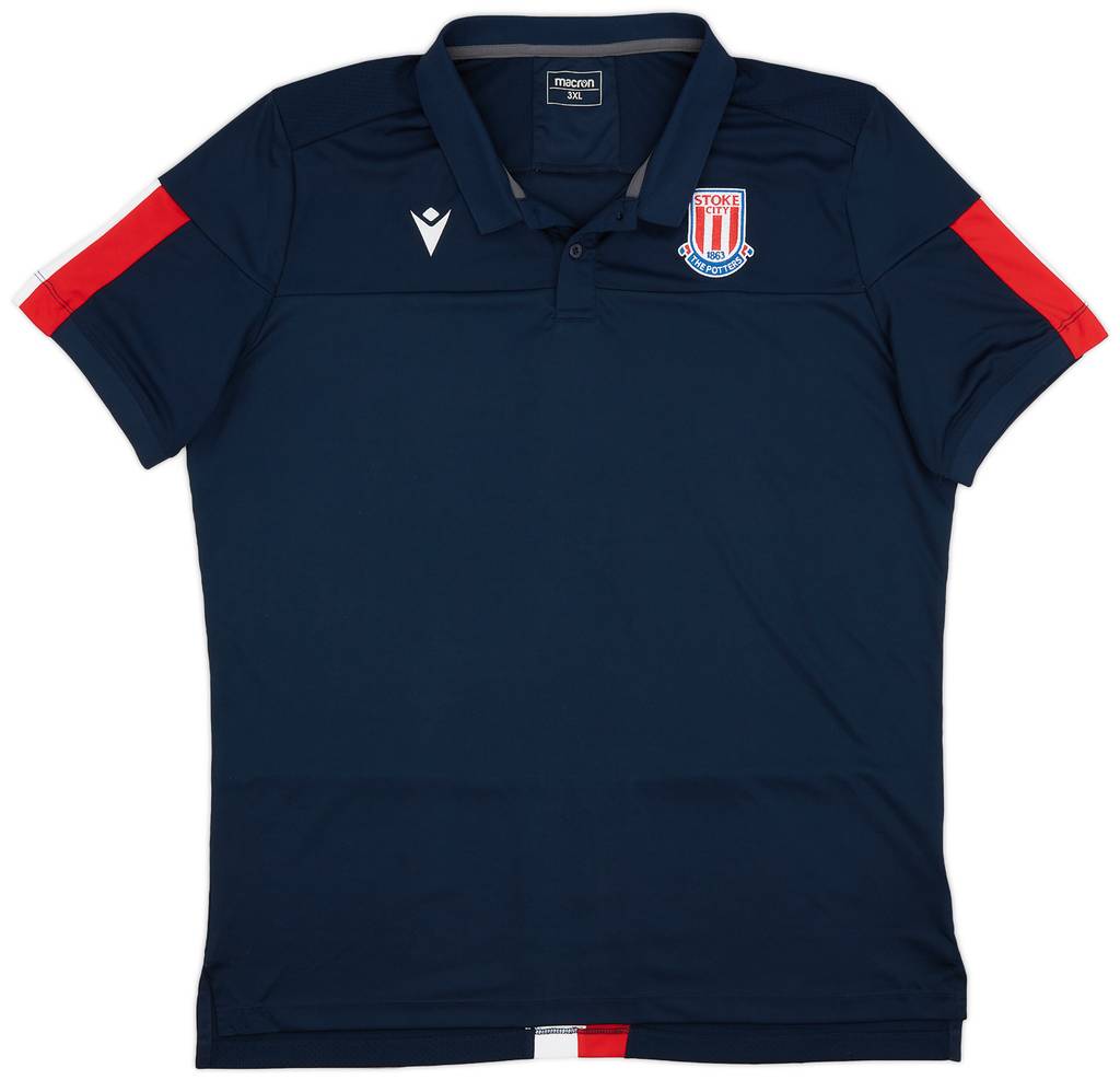 2020-21 Stoke Macron Training Shirt - 9/10 - (3XL)