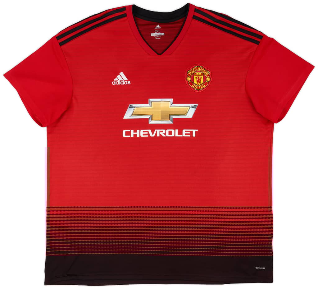 2018-19 Manchester United Home Shirt Rashford #10 - 7/10 - (XXL)