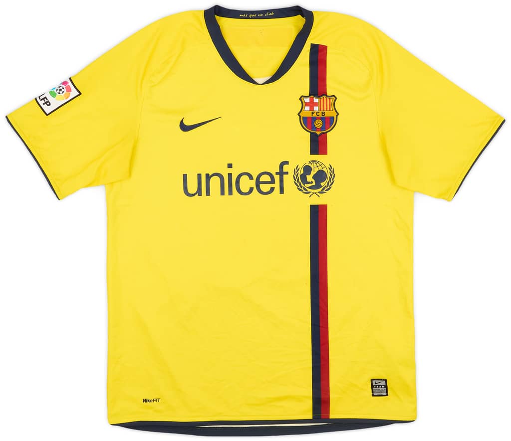 2008-10 Barcelona Away Shirt Messi #10 - 6/10 - (M)