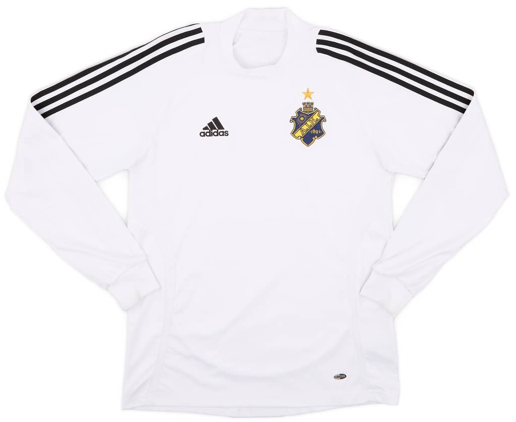 2007-09 AIK Stockholm Away L/S Shirt - 7/10 - (XL.Boys)