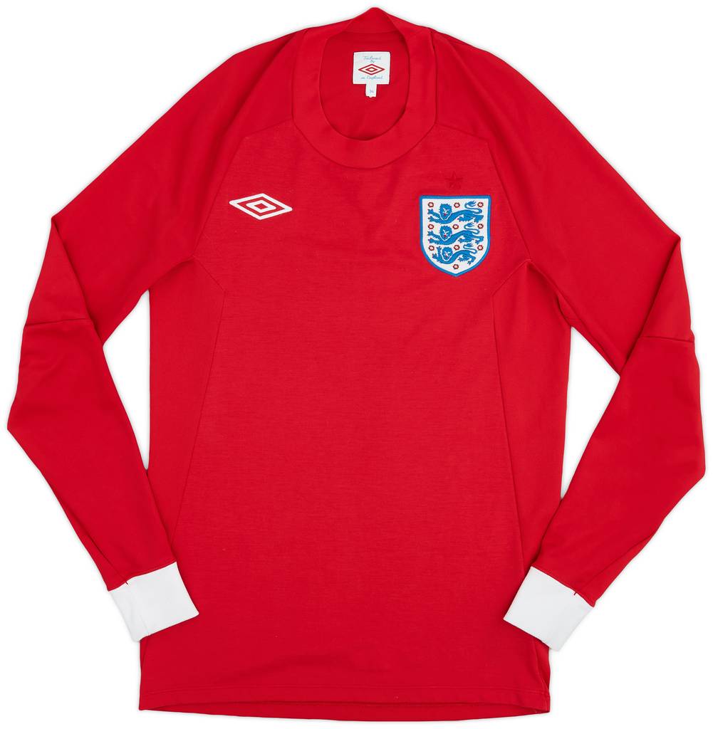 2010-11 England Away L/S Shirt - 9/10 - (XL.Boys)