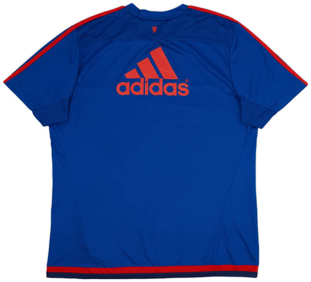2015-16 Manchester United adidas Training Shirt - 8/10 - (XL)