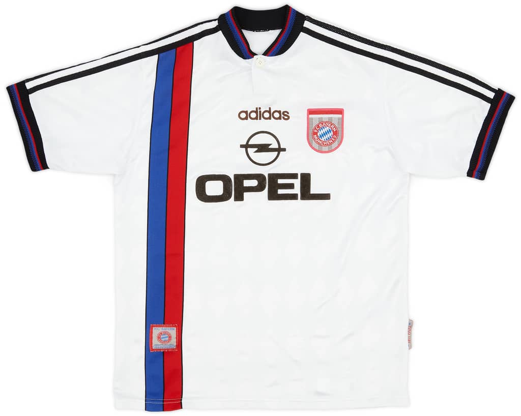 1996-98 Bayern Munich Away Shirt - 6/10 - (XL.Boys)