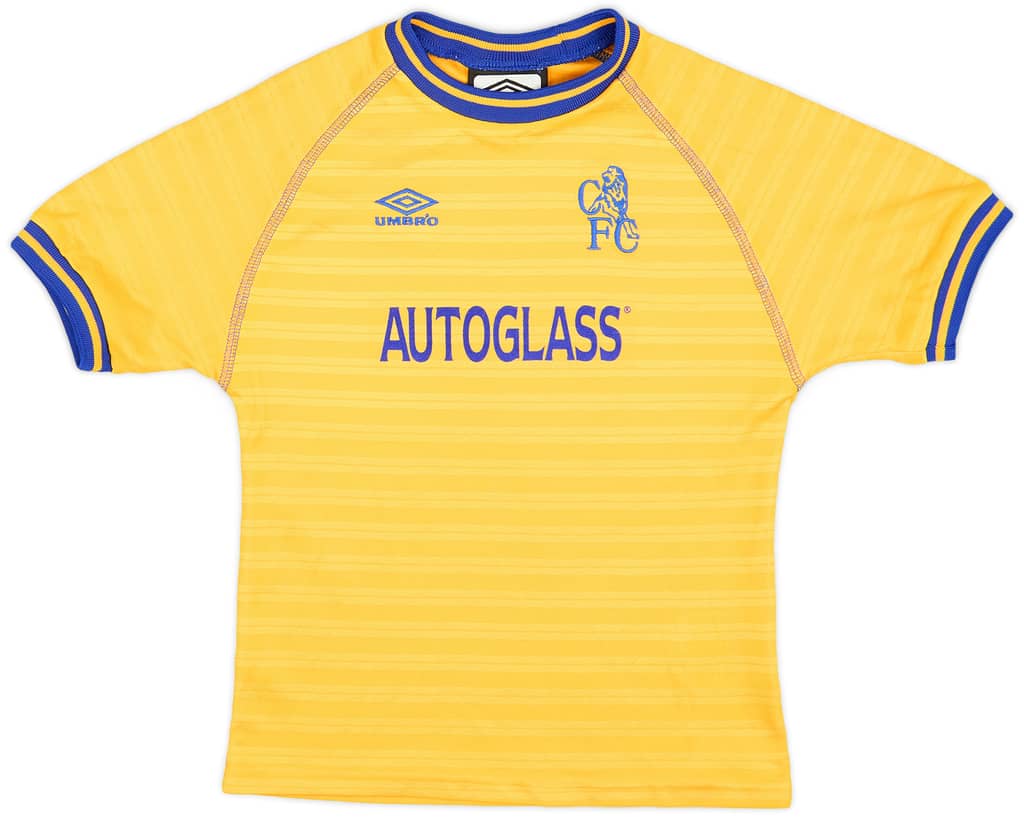 2000-01 Chelsea Away Shirt - 9/10 - (S.Boys)