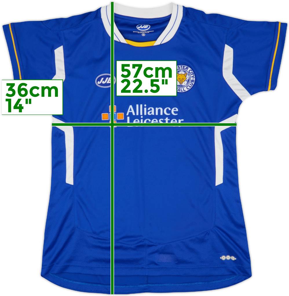 2005-06 Leicester Home Shirt - 10/10 - (Women's M)