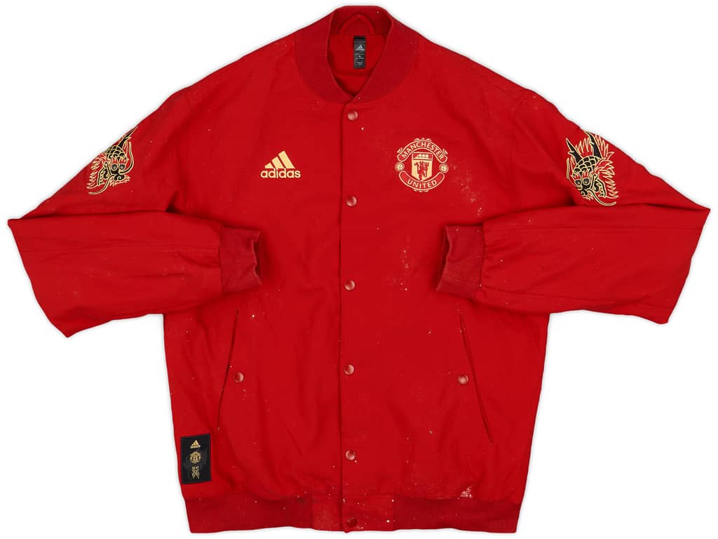 2019-20 Manchester United adidas Chinese New Year Coach Jacket - 9/10 - (M)