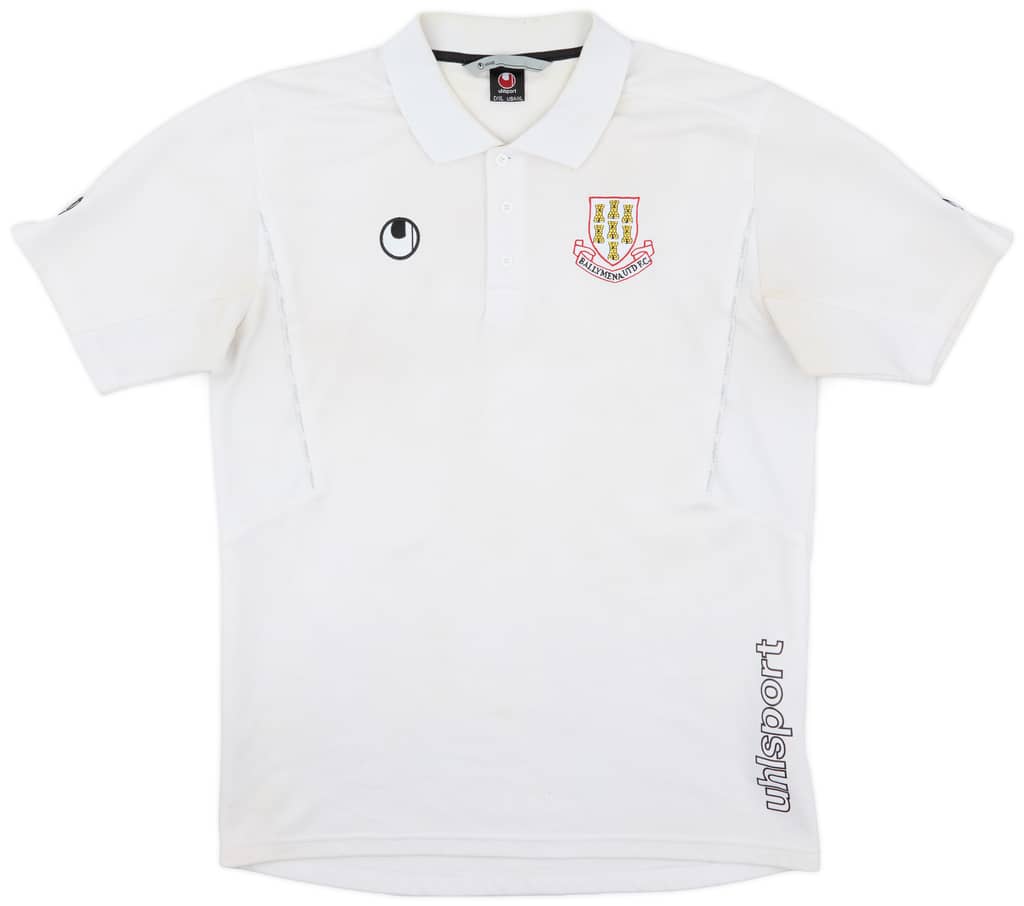 2010s Ballymena Uhlsport Polo Shirt - 5/10 - (XL)