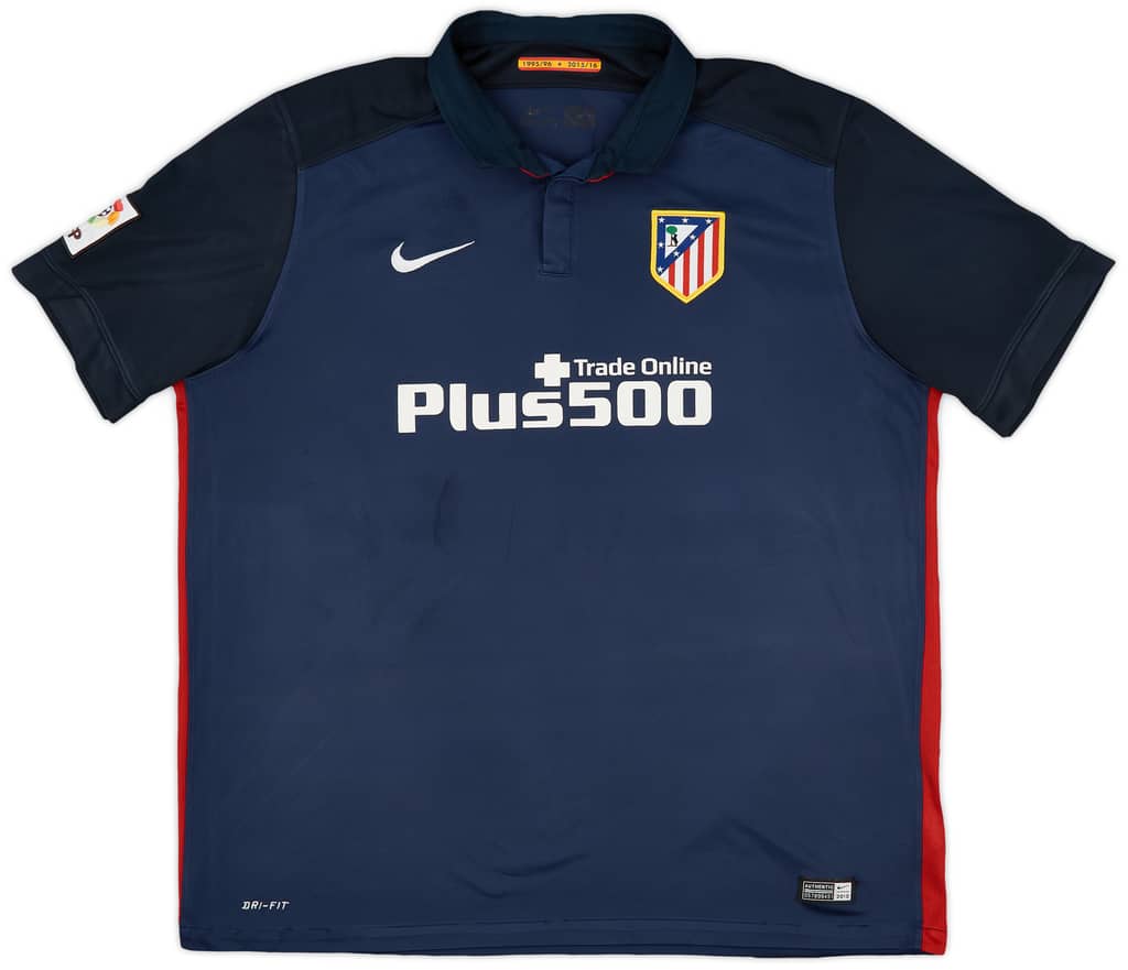 2015-16 Atletico Madrid Away Shirt J.M.Gimenez #24 - 7/10 - (XXL)