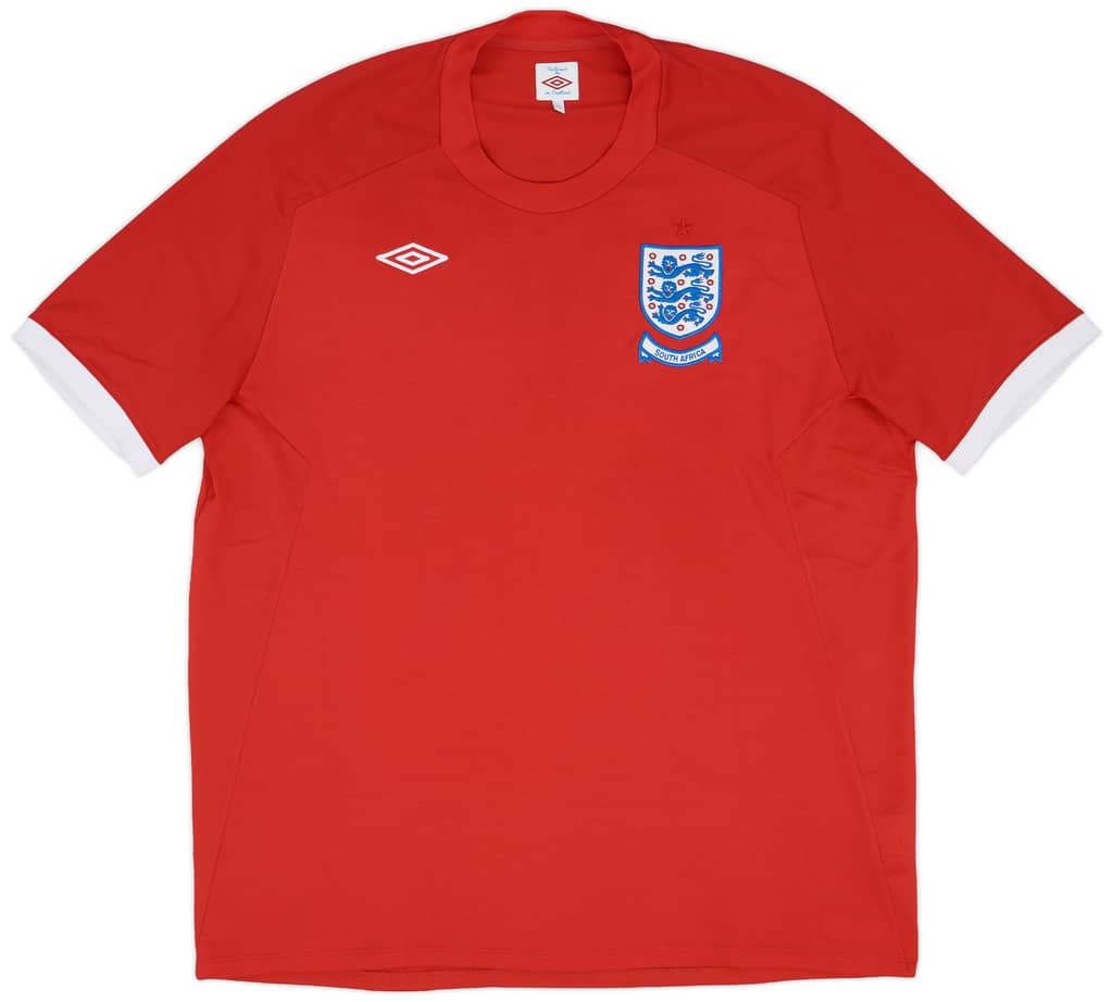 2010-11 England Away Shirt - 8/10 - (3XL)