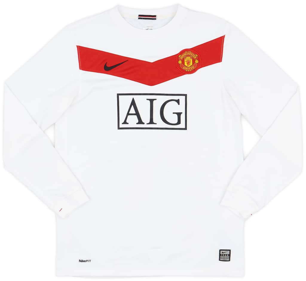 2009-10 Manchester United GK Shirt - 9/10 - (XL.Boys)