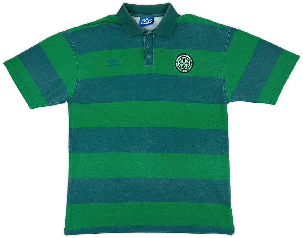 1998-99 Celtic Umbro Polo Shirt - 6/10 - (XL)