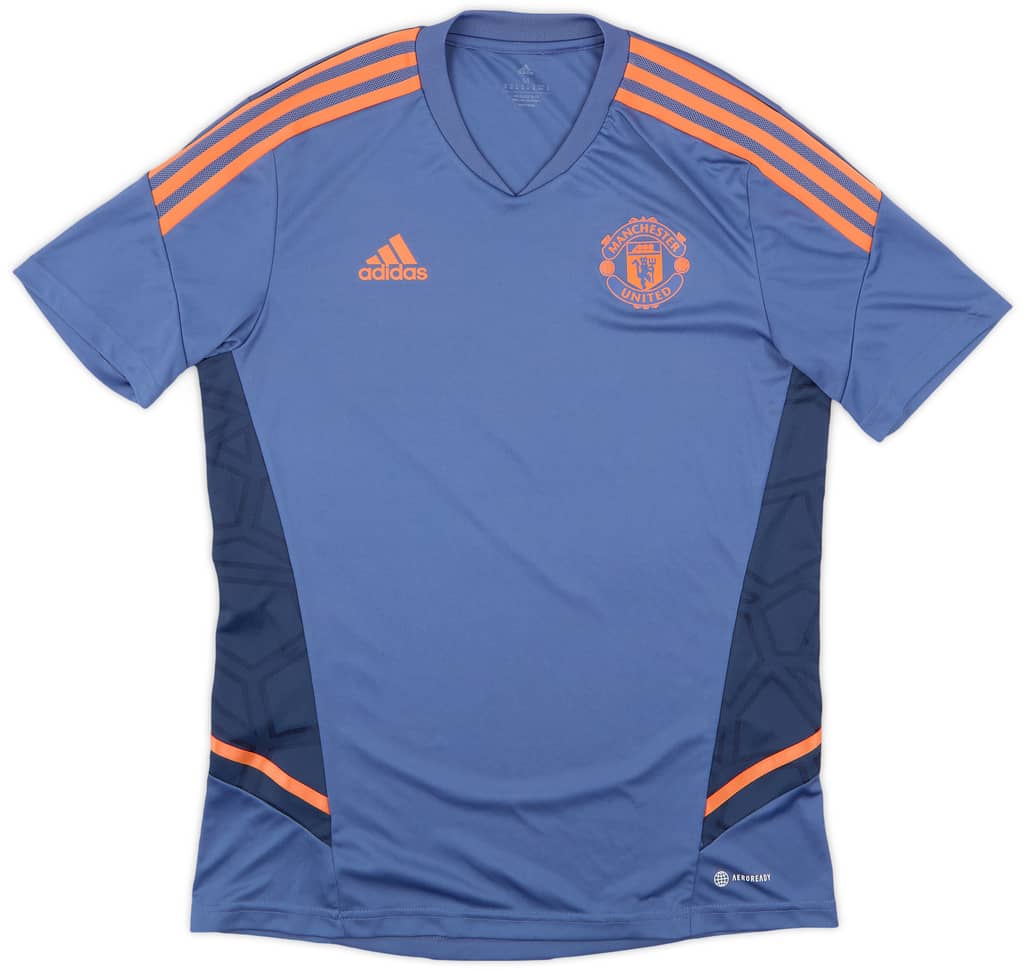 2021-22 Manchester United adidas Training Shirt - 9/10 - (M)