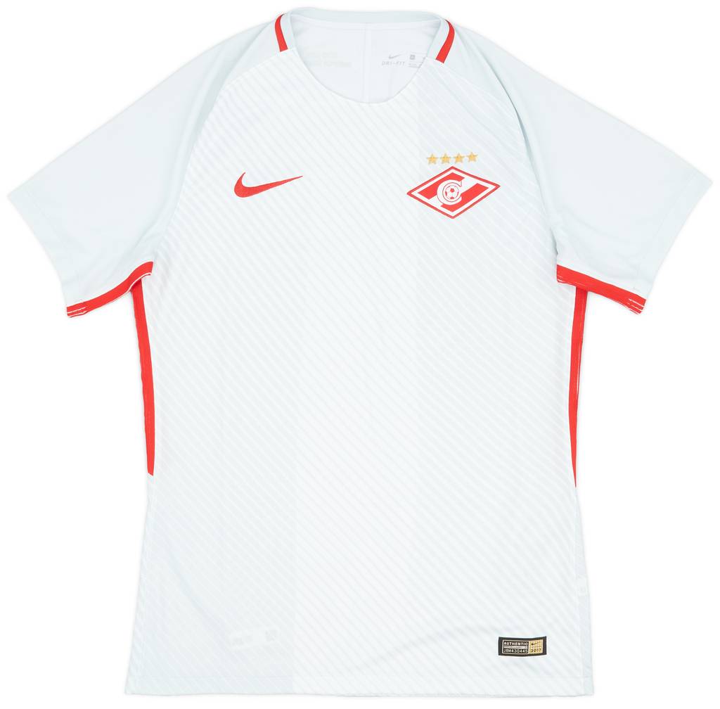 2017-18 Spartak Moscow Authentic Away Shirt - 9/10 - (M)