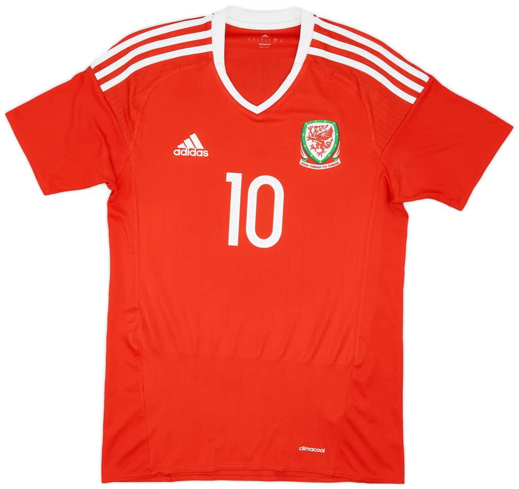 2016-17 Wales Home Shirt Ramsey #10 - 9/10 - (S)