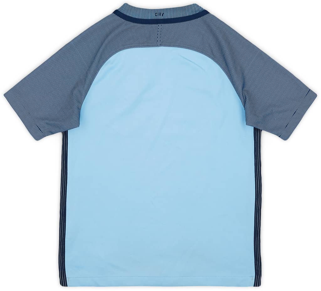 2016-17 Manchester City Home Shirt - 5/10 - (S.Boys)