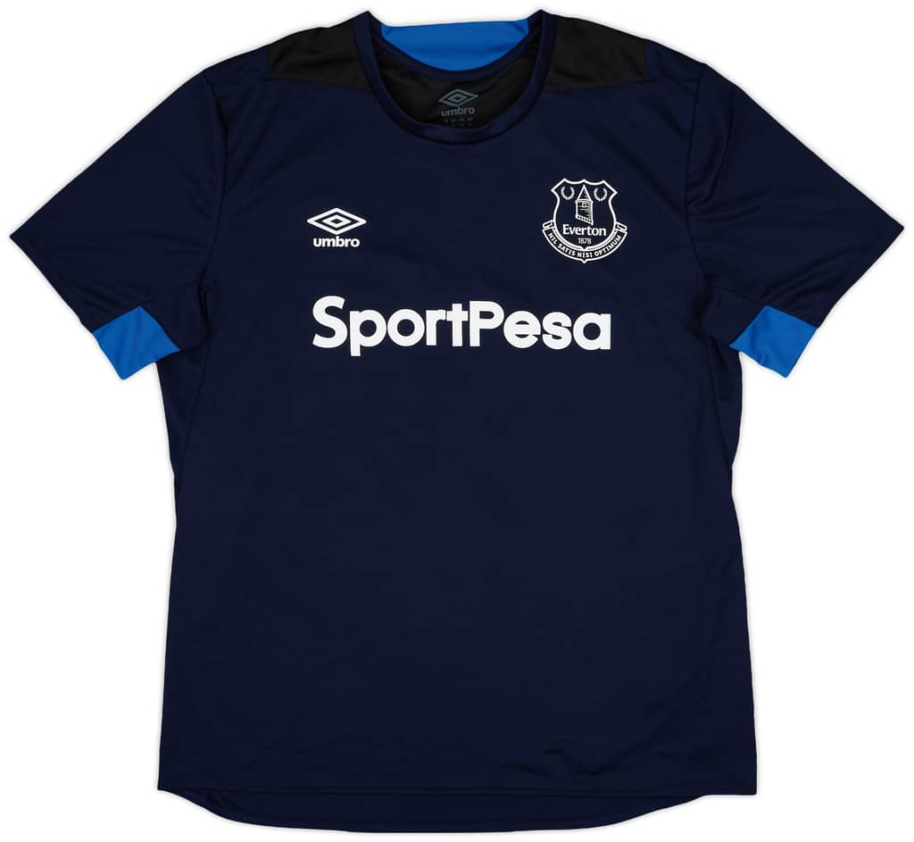 2017-18 Everton Umbro Training Shirt - 9/10 - (XL)