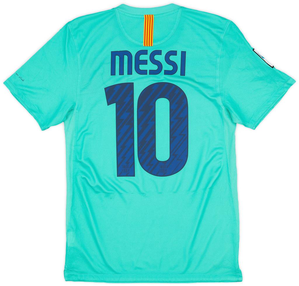 2010-11 Barcelona Away Shirt Messi #10 - 5/10 - (S)