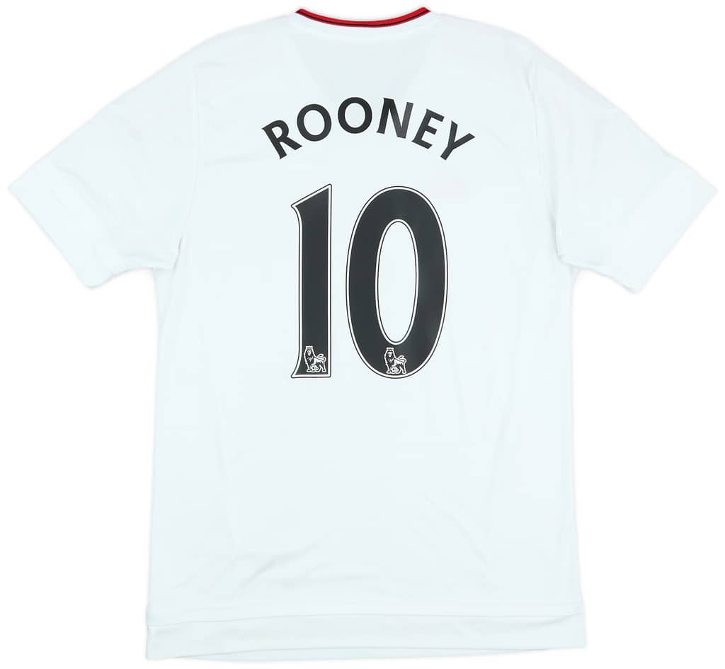 2015-16 Manchester United Away Shirt Rooney #10 - 5/10 - (M)
