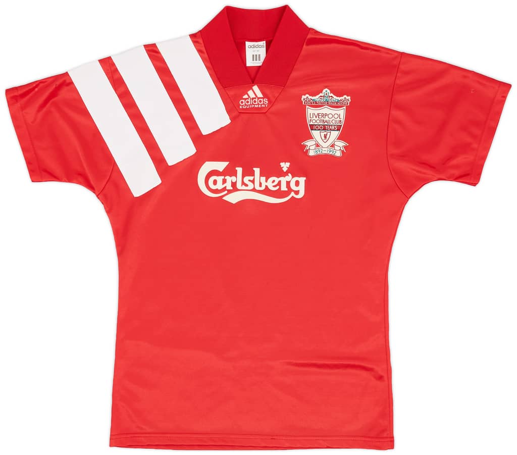 1992-93 Liverpool Centenary Home Shirt - 7/10 - (S)