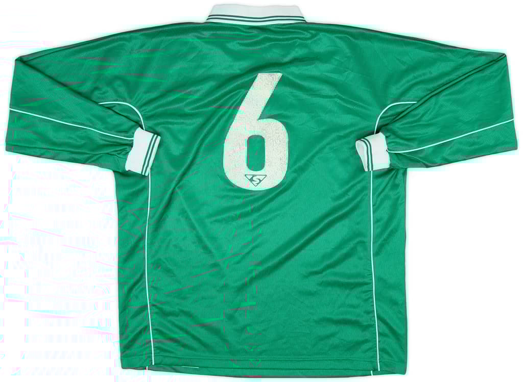 2000-02 San Marino Calcio Match Issue Away L/S Shirt #6