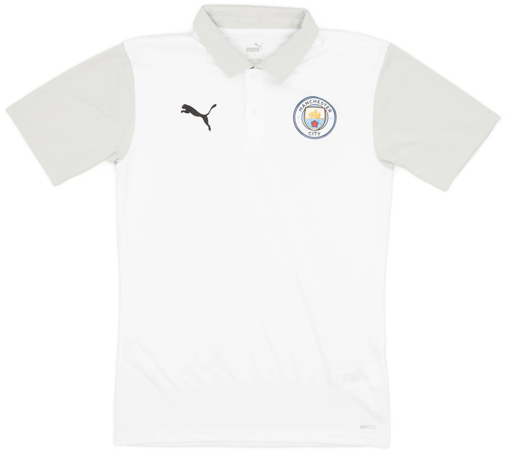2019-20 Manchester City Puma Polo Shirt - 9/10 - (S)