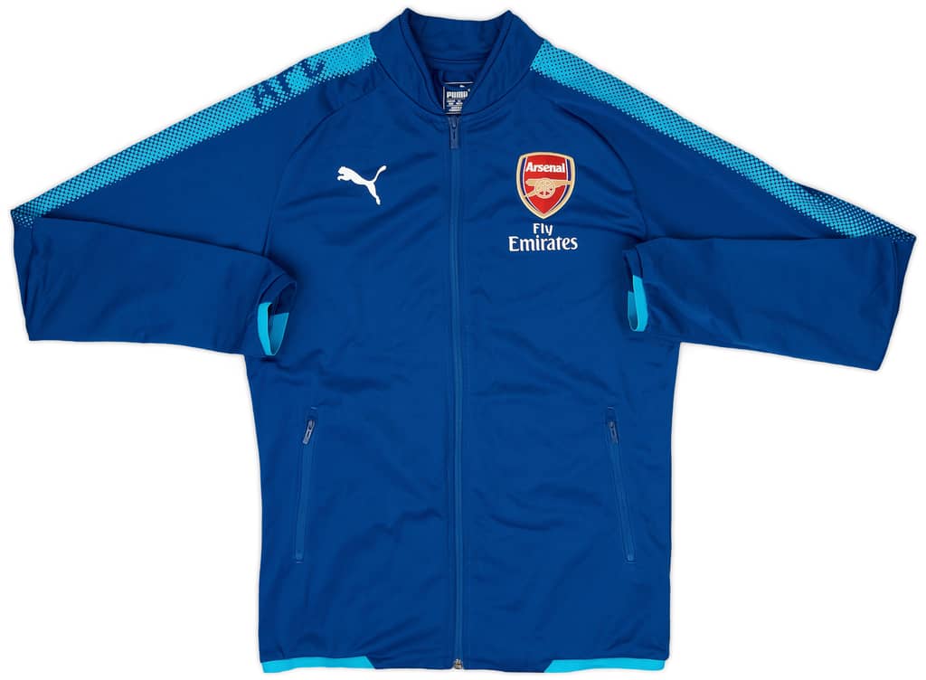 2017-18 Arsenal Puma Track Jacket - 9/10 - (M)