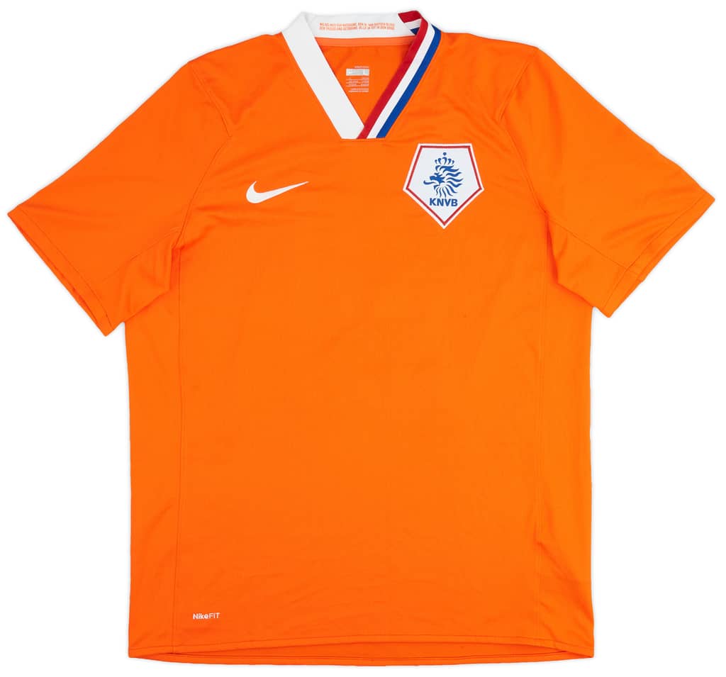 2008-10 Netherlands Home Shirt Boulahrouz #21 - 9/10 - (L)