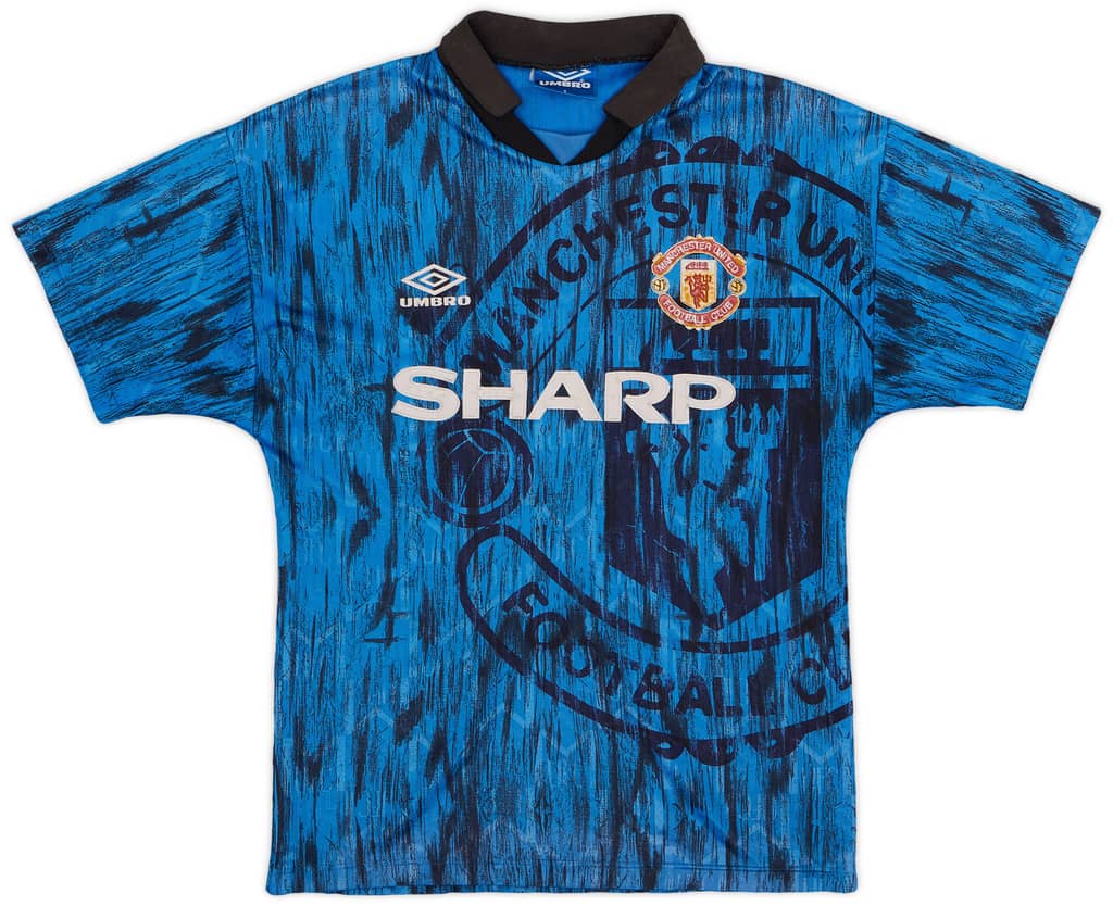 1992-93 Manchester United Away Shirt - 5/10 - (S)