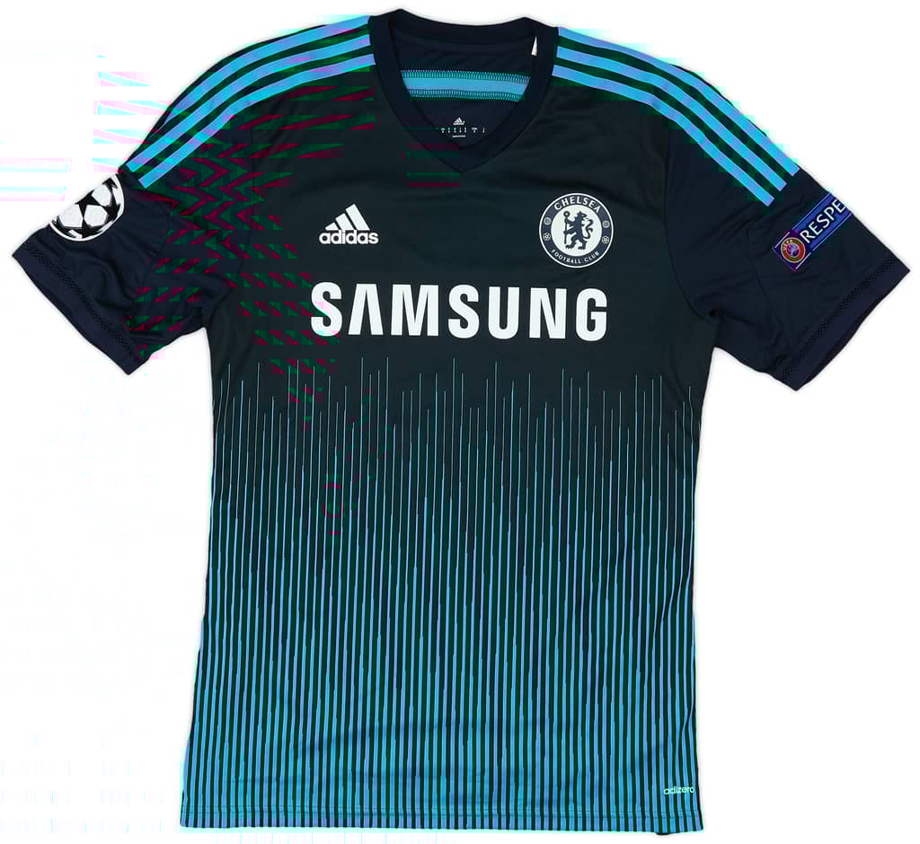 2014-15 Chelsea Player Issue Champions League Third Shirt Ivanovic #2 - 8/10 - (L)