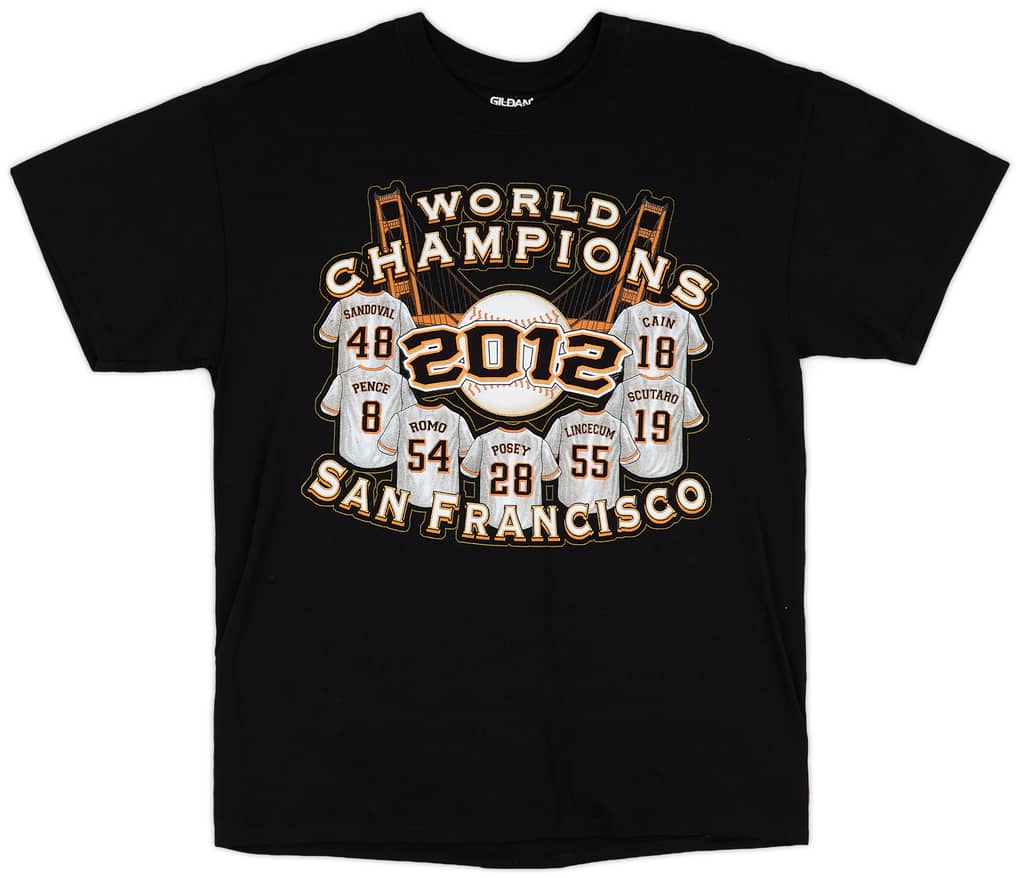 2012 San Francisco Giants World Champions Tee - 9/10 - (L)