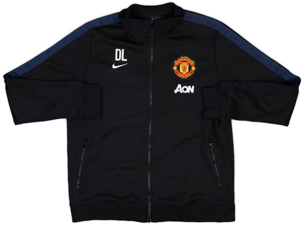 2013-14 Manchester United Nike Staff Issue Track Jacket DL - 8/10 - (XL)