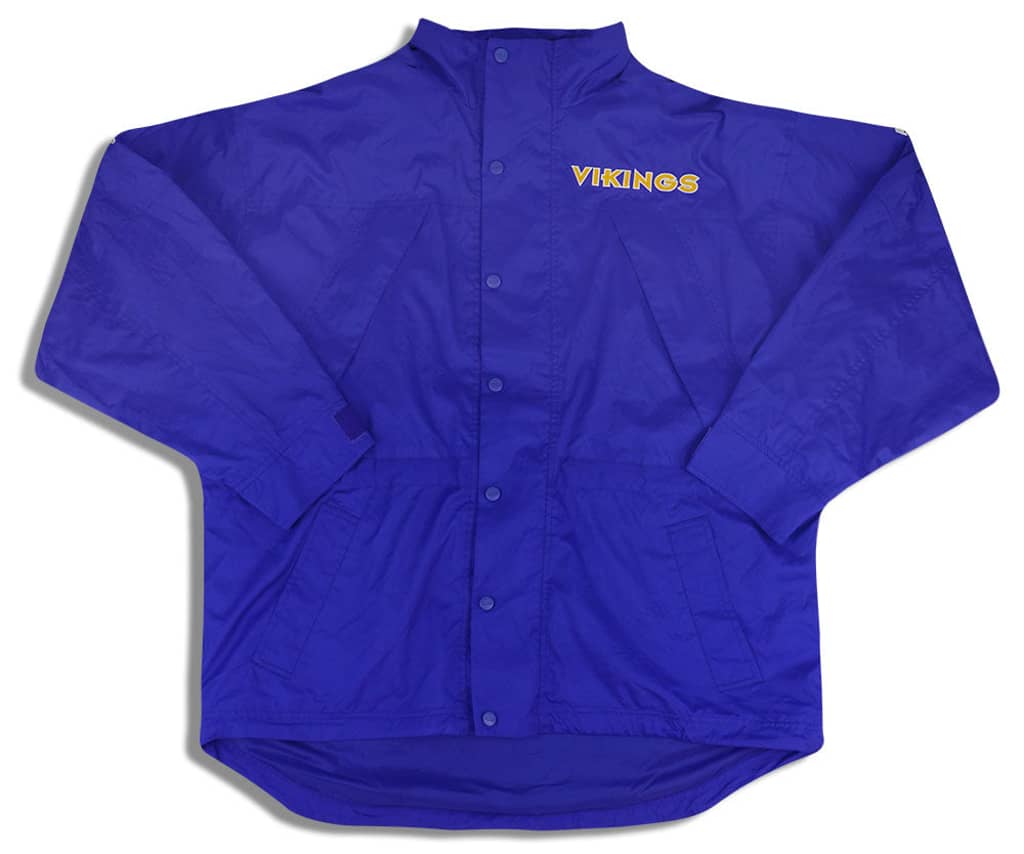 1990s Minnesota Vikings Puma Rain Coat XL