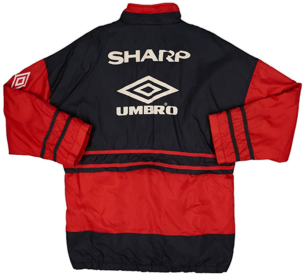 1996-97 Manchester United Umbro Bench Coat - 6/10 - (L)