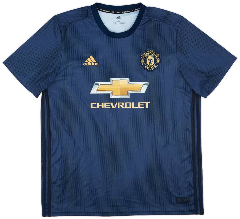 2018-19 Manchester United Third Shirt Rashford #10 - 7/10 - (XL)
