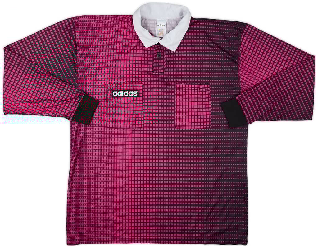 1990s adidas Template Referee L/S Shirt - 8/10 - (L)