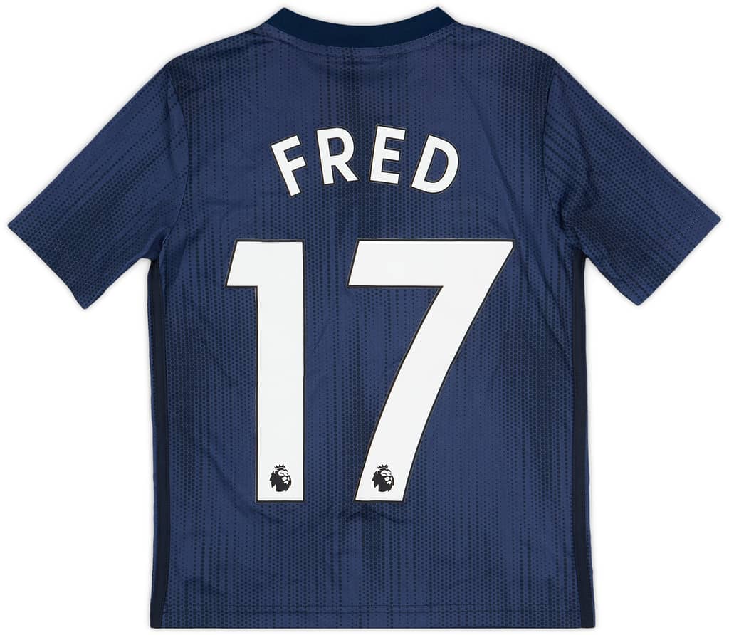 2018-19 Manchester United Third Shirt Fred #17 - 8/10 - (S.Boys)