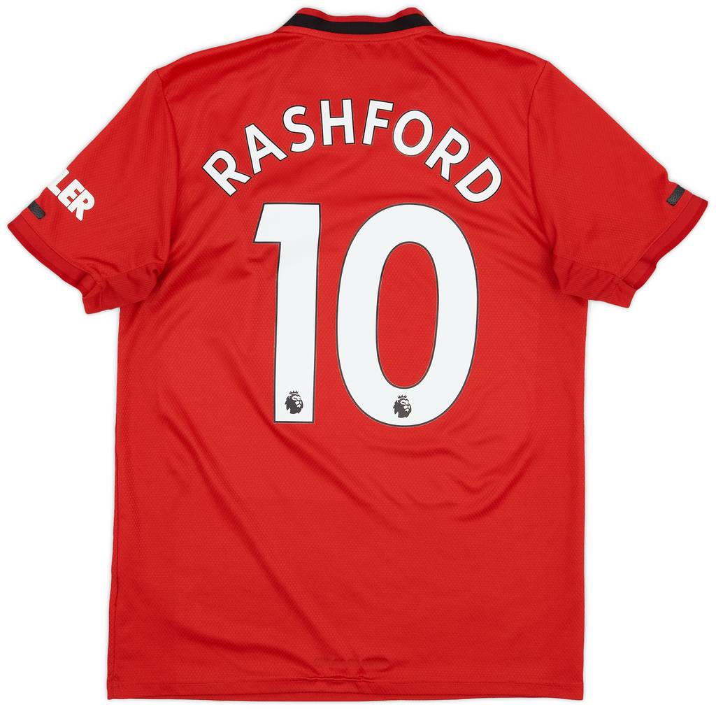 2019-20 Manchester United Home Shirt Rashford #10 - 5/10 - (M)