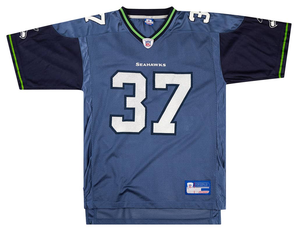 【新品未使用】 現地購入 Reebok NFL SEATTLE SEAHAWKS VINTAGE Y2K Reebok Seattle Seahawks 12th Man Fan Jersey NFL