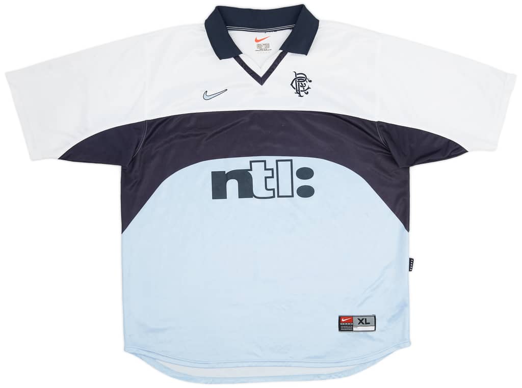 1999-00 Rangers Away Shirt - 8/10 - (XL)