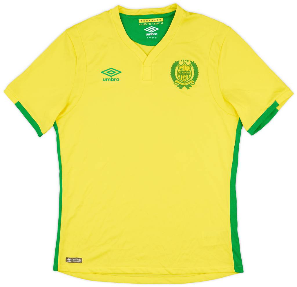 2016-17 Nantes Home Shirt - 7/10 - (L)
