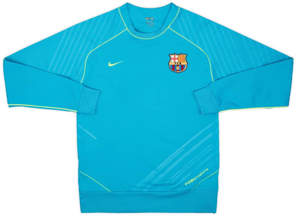 2007-08 Barcelona Nike Sweat Top - 5/10 - (M)